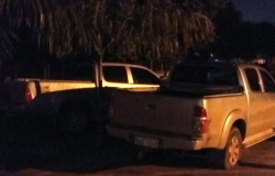 Dois homens e um menor são detidos por roubarem uma camionete em Lucas do Rio Verde.