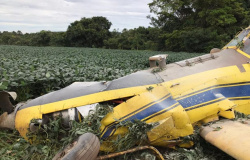 Avião cai em Mato Grosso e piloto morre