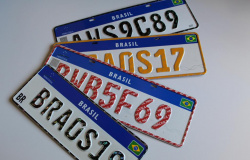 Mais de 230 mil veículos em Mato Grosso já estão com placa Mercosul