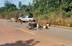 Morador de Guarantã morre após capotar veículo na MT-332 em Matupá