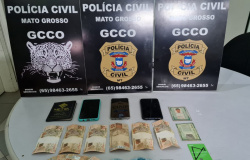 Polícia Civil prende suspeitos de receberem transferências bancárias de vítima de roubo em Guarantã do Norte