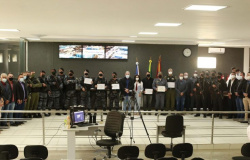 Câmara Municipal de Alta Floresta homenageia policiais que integraram a operação de repressão ao Novo Cangaço