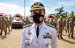 Corpo de Bombeiros de MT promove primeira mulher ao posto de coronel