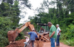 Prefeitura de Alta Floresta recupera ponte na 3ª Leste cobrança do vereador Pitoco