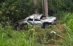 Veículo capota na MT-170 entre Juruena a Cotriguaçu, criança de 4 anos morre