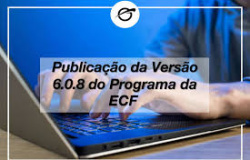 PUBLICAÇÃO DA VERSÃO 6.0.9 DO PROGRAMA DA ECF