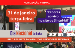 Recomposição Salarial: Sintuf convoca trabalhadores da UFMT para mobilização virtual