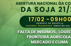 Piauí sedia dia 17 a Abertura Nacional da Colheita de Soja da Safra 2021/2022