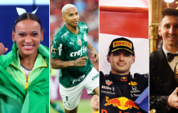 Olimpíadas, títulos do Palmeiras e surpresa na F-1: Relembre os fatos marcantes do esporte em 2021