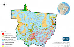 Dez municípios concentraram quase metade do desmatamento do Cerrado em Mato Grosso