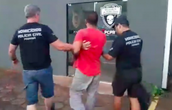 Nova Mutum: Polícia Civil cumpre prisão de foragido suspeito de simular roubo para matar os próprios pais no Paraná