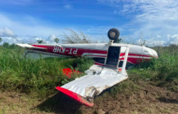 Criminosos derrubam aeronave durante tentativa de roubo no Pará