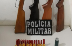Armas são apreendidas e seis são detidos em Juara, Matupá e Tangará da Serra