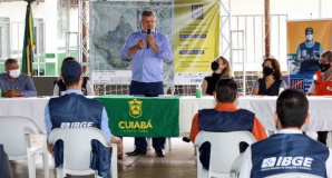 Stopa participa de evento de divulgação do Teste Nacional do Censo Demográfico do Distrito do Sucuri