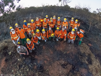 SOS Pantanal treinou brigadas para evitar incêndios durante período da seca de 2021 