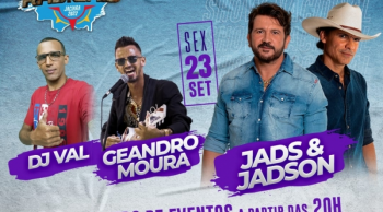 Jads e Jadson e Geandro Moura confirmados na última semana de temporada em Jaciara