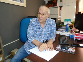 Itamar Perenha, membro da Direção da FENAJ,  encabeça a chapa única "Em Defesa da(o)s Jornalistas"