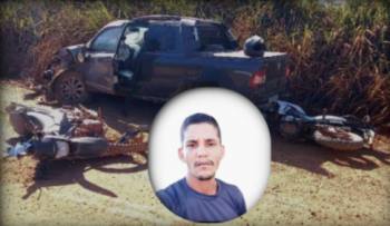 Jovem morre em acidente envolvendo duas motos e um carro na RO 370 próximo à Vila Marcão