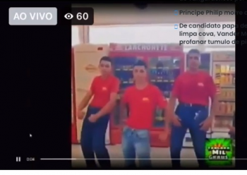 Vídeo de dancinha dos funcionários do Big de Nova Olímpia 'viralizou na rede' e ganha destaque no programa de Marcia Kappes em Tangará da Serra