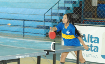 Mesatenista altaflorestense disputará Jogos da Juventude em Aracaju