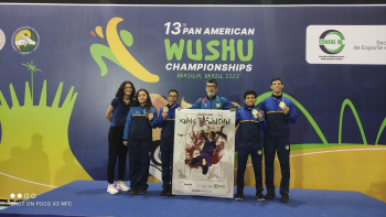 Atletas cuiabanos de projeto social são campeões das américas de Kung Fu Wushu