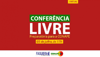 Conferência Livre – preparatória para a CONAPE