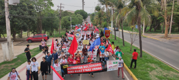 VÍDEO: Comunidade UFMT protesta contra cortes do orçamento e grita Fora Bolsonaro