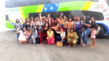 Mulheres da UFMT marcam presença na Marcha das Margaridas 2019