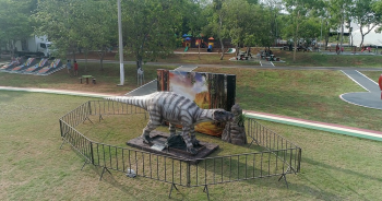 Exposição gratuita "Vale dos Dinossauros" será instalada no Parque Mãe Bonifácia