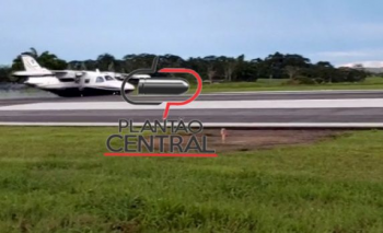 Veja video! Avião  com ex Deputado Airton Gurgacz faz aterrisagem forçada  no Aeroporto  em Ji-Paraná