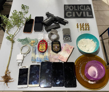 Polícia Civil cumpre mandados judiciais visando combater o tráfico de drogas em Sorriso