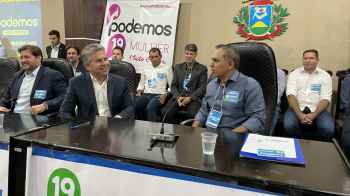 DURANTE CONVENÇÃO: Podemos declara apoio a Mauro Mendes: "Está fazendo um Governo de resultados"
