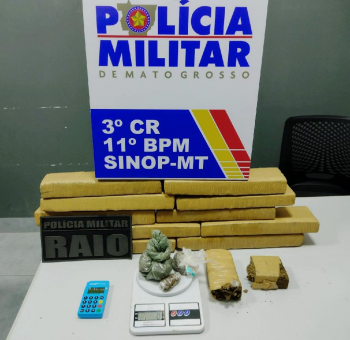 Integrantes de organização criminosa são presos por tráfico de drogas em Sinop