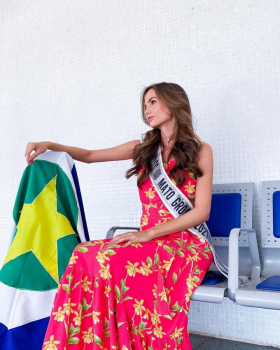 Estudante de Direito representa Mato Grosso no concurso Miss Brasil em cruzeiro