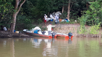 Alta Floresta: Organizadores iniciam preparativos para o mutirão de limpeza do rio Teles Pires