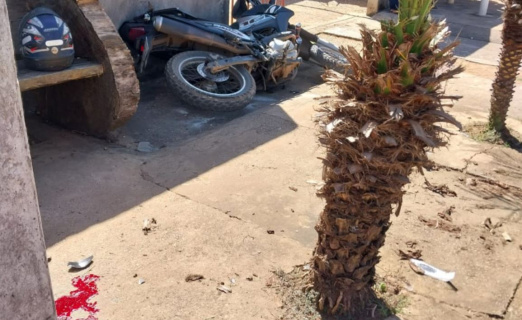 Alta Floresta: Homem é internado em estado grave após cair de moto