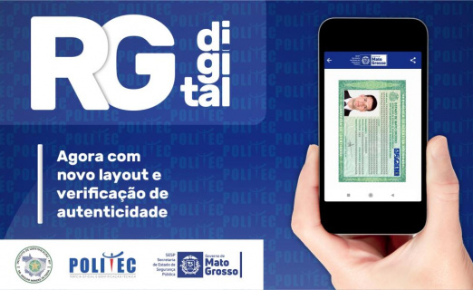 Politec lança novo layout do RG digital com verificação de autenticidade