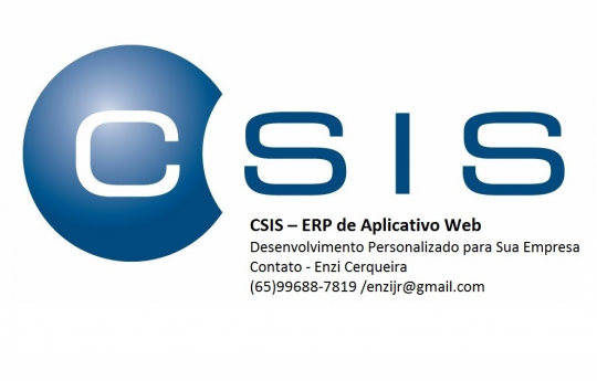 CSIS ERP de Aplicativo Web  Desenvolvimento Personalizado para Sua Empresa