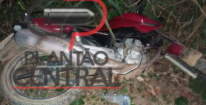 Guarnição de Rádio Patrulha recupera motocicleta furtada na noite de quinta feira em Ji-Paraná