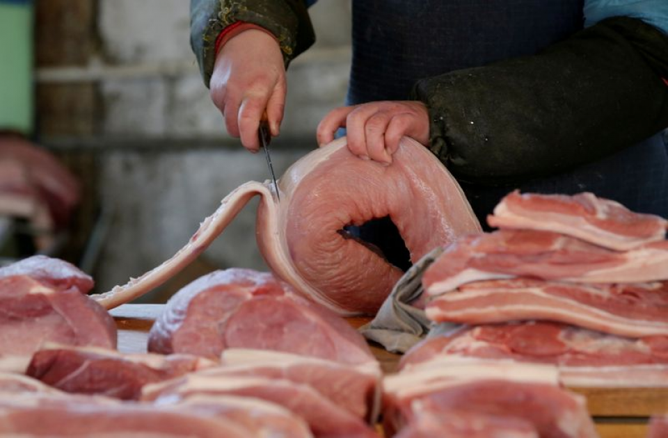 Produção de carne suína da China tem melhor 2º tri em pelo menos 7 anos